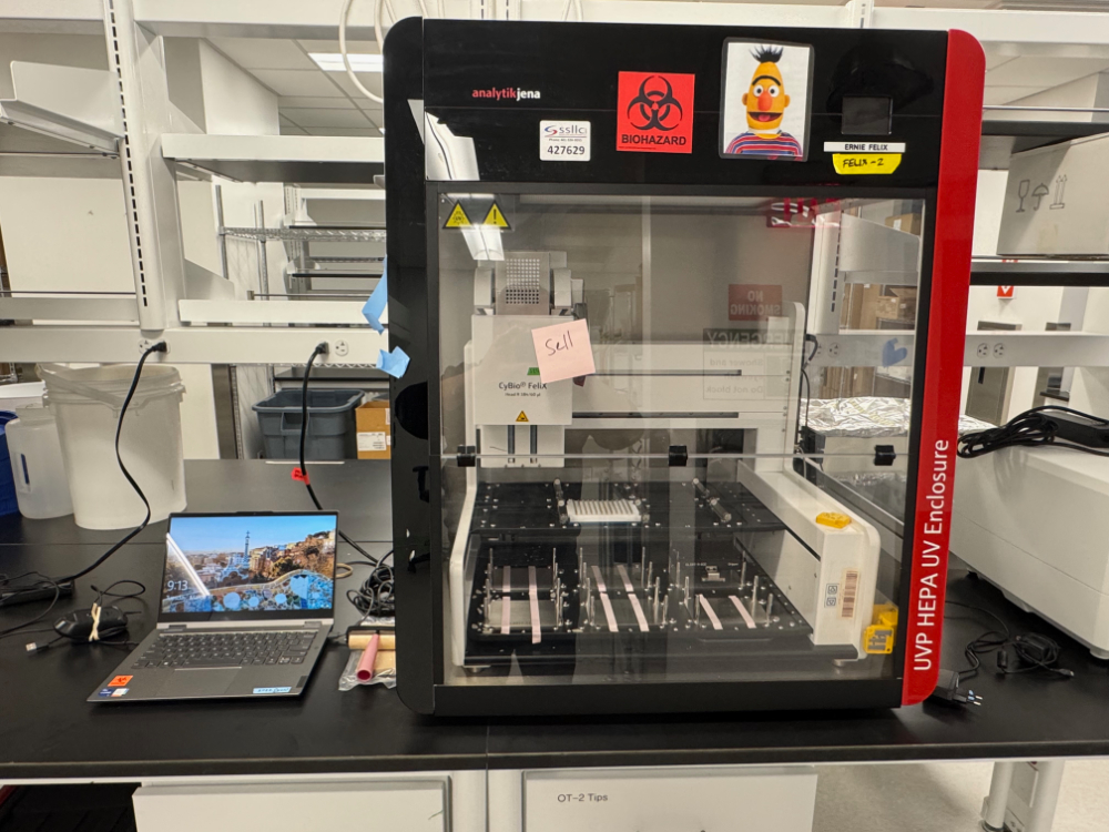 Image of Analytikjena CyBio FeliX UVP HEPA UV Enclosure